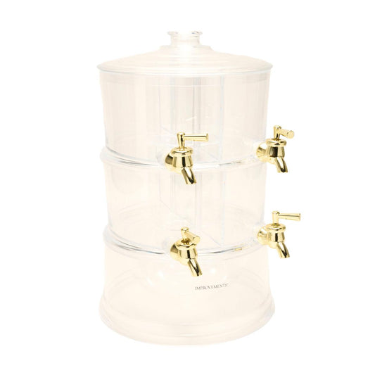 Improvements 2-Tier 4-Chamber Beverage Dispenser Party Tower